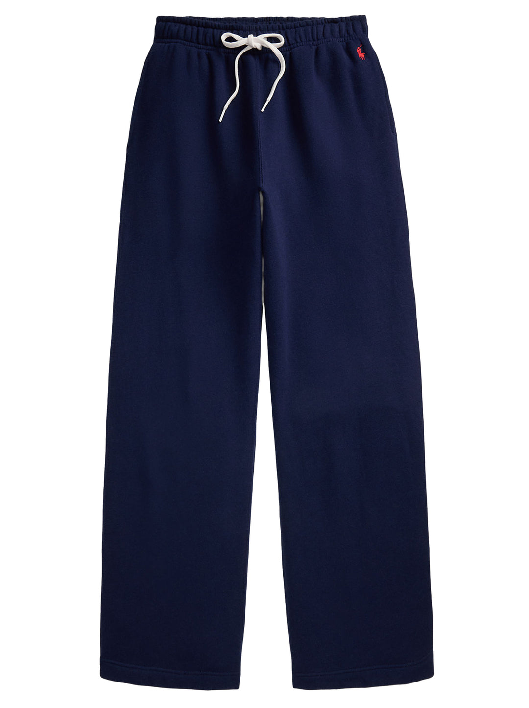 POLO Ralph Lauren Cable‑Knit Pantalon – Blauw-83% katoen, 17% polyester-DAMES BROEKEN-Blauw