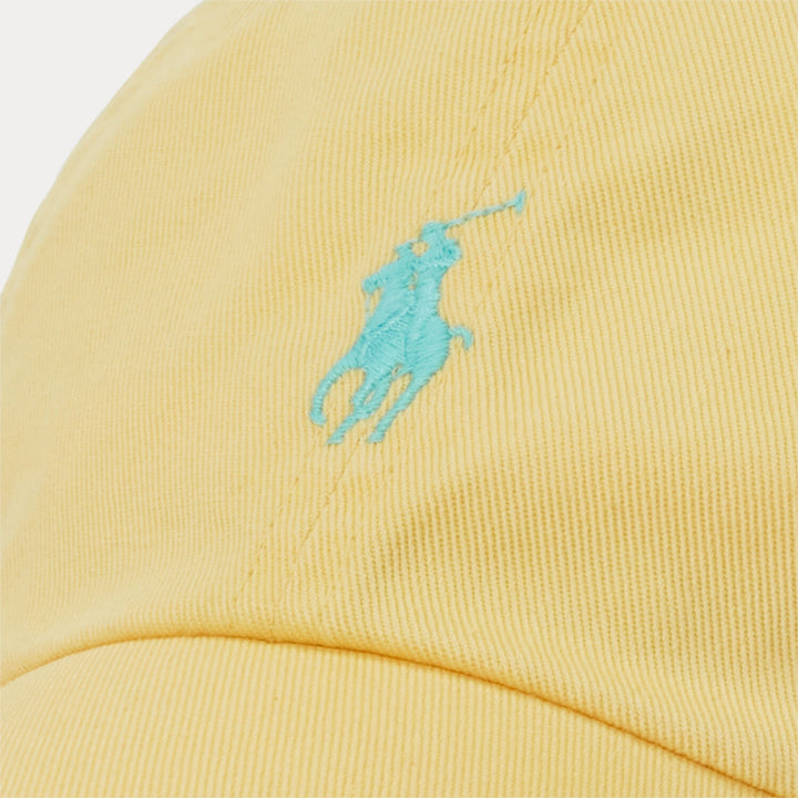 POLO Ralph Lauren Cap – Geel-100% katoen-HEREN ACCESSOIRES-Geel
