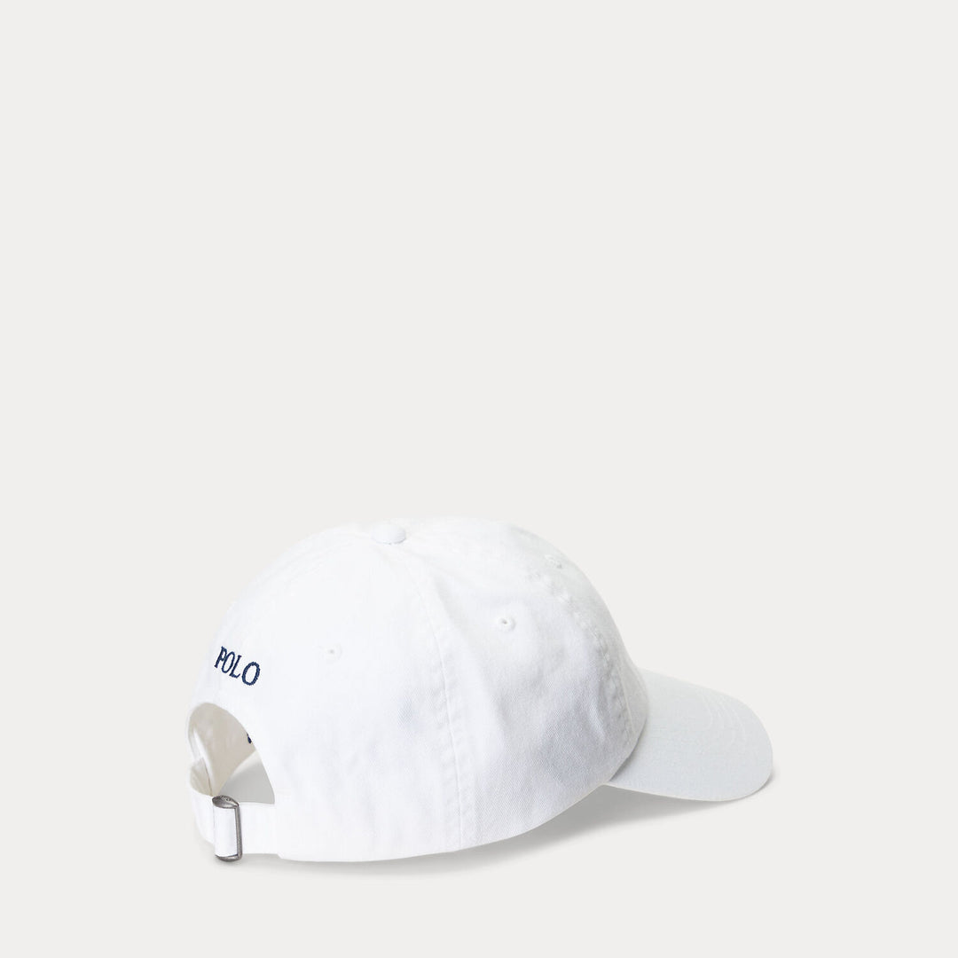 POLO Ralph Lauren Cap – Wit-100% katoen-DAMES ACCESSOIRES-Wit