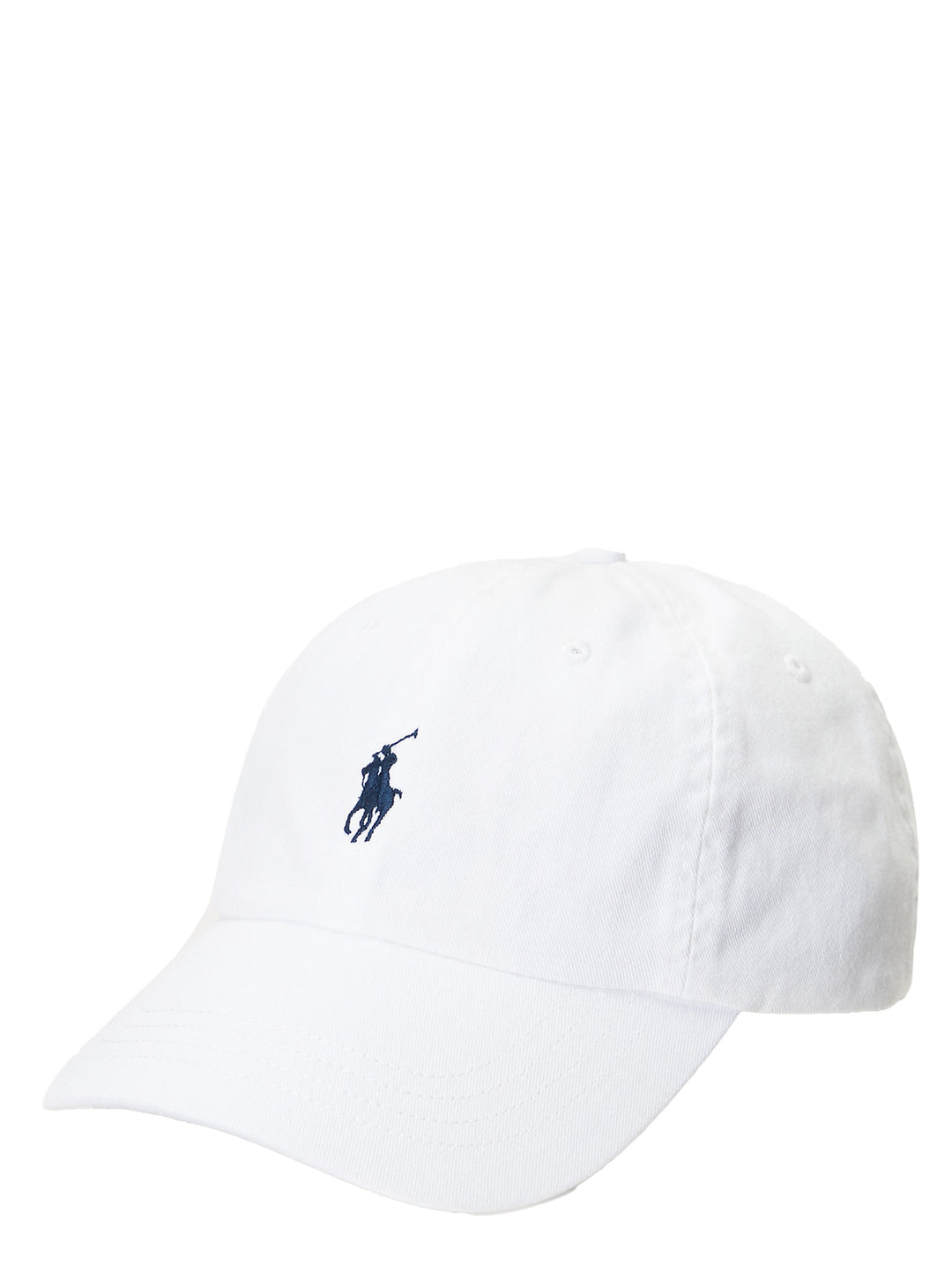 POLO Ralph Lauren Cap – Wit-100% katoen-DAMES ACCESSOIRES-Wit