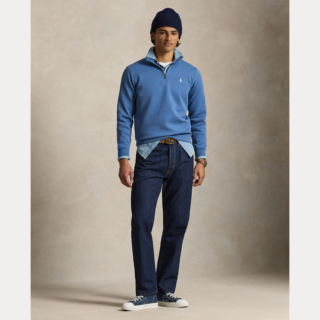 POLO Ralph Lauren Casual Sweater – Blauw-66% katoen, 34% polyester-HEREN TRUIEN & VESTEN-Blauw