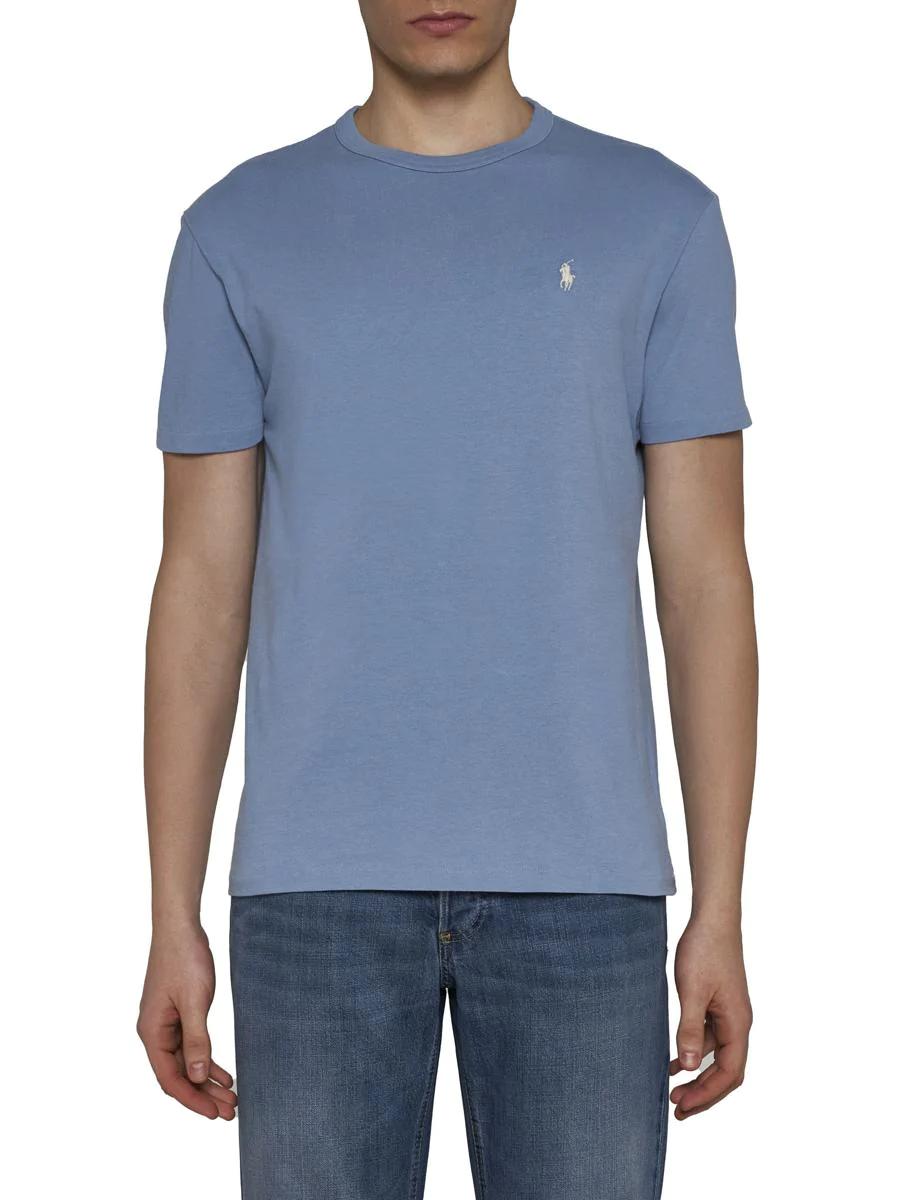 POLO Ralph Lauren classic fit-100% katoen-HEREN POLO'S & T-SHIRTS-Blauw