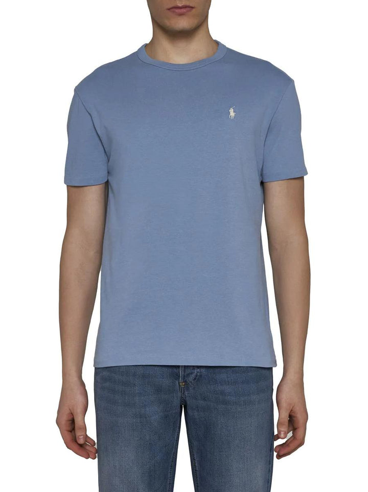 POLO Ralph Lauren classic fit-100% katoen-HEREN POLO'S & T-SHIRTS-Blauw