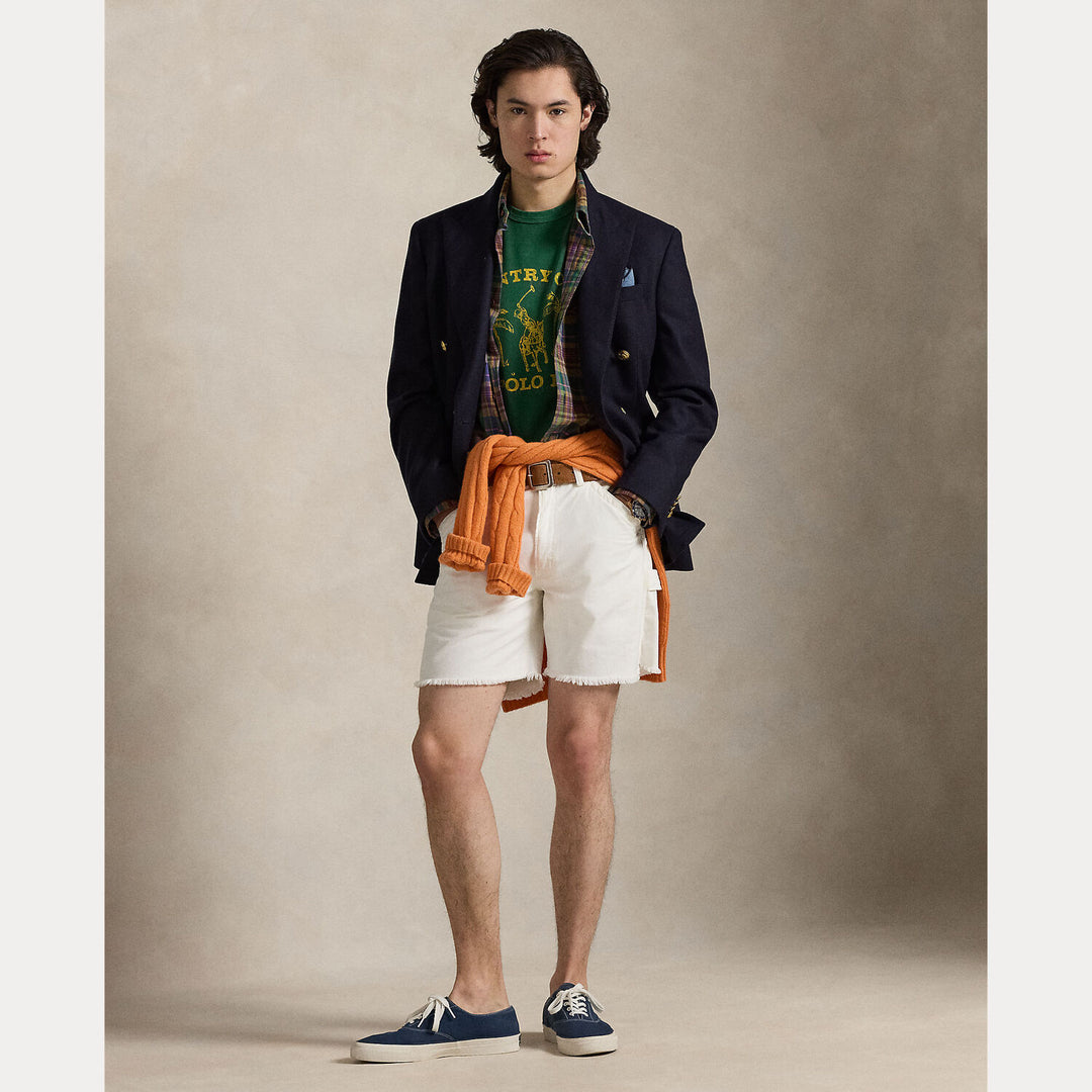 POLO Ralph Lauren Classic fit T-shirt met print-100% katoen-HEREN POLO'S & T-SHIRTS-Groen