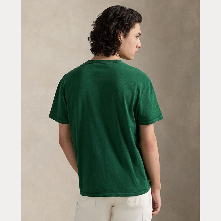 POLO Ralph Lauren Classic fit T-shirt met print-100% katoen-HEREN POLO'S & T-SHIRTS-Groen