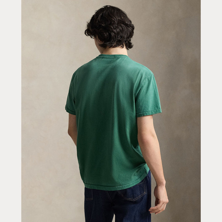 POLO Ralph Lauren Classic fit T-shirt met print-100% katoen-HEREN POLO'S & T-SHIRTS-Groen