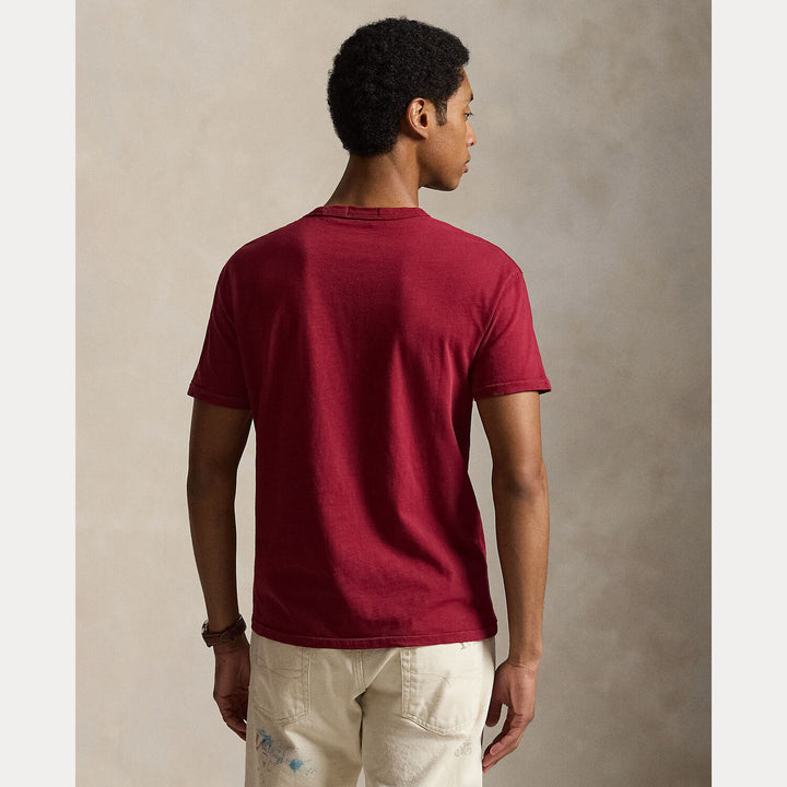 POLO Ralph Lauren Classic fit T-shirt met print-100% katoen-HEREN POLO'S & T-SHIRTS-Rood