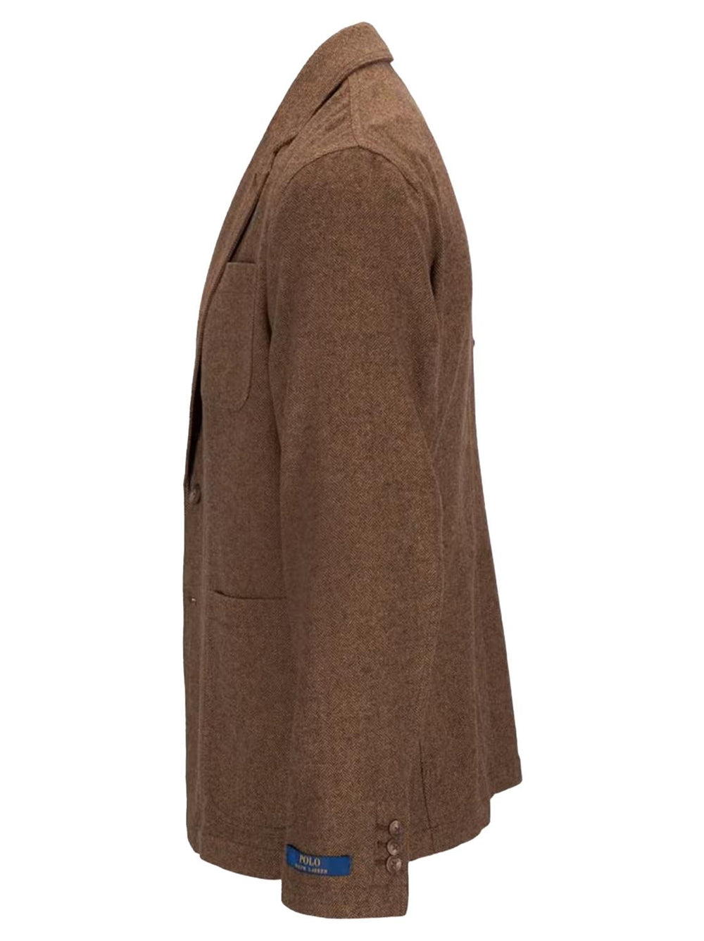 POLO Ralph lauren colbert-51% polyester, 44% wol, 5% andere vezels-HEREN PAKKEN & COLBERTS-Bruin