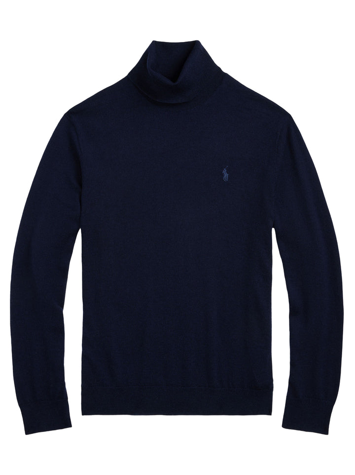 POLO Ralph Lauren Coltrui – Blauw-100% wol-HEREN TRUIEN & VESTEN-Blauw