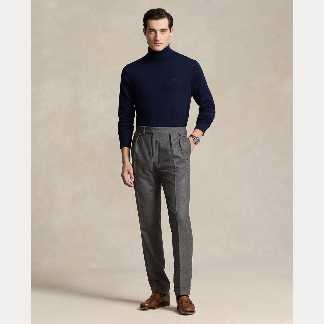 POLO Ralph Lauren Coltrui – Blauw-100% wol-HEREN TRUIEN & VESTEN-Blauw