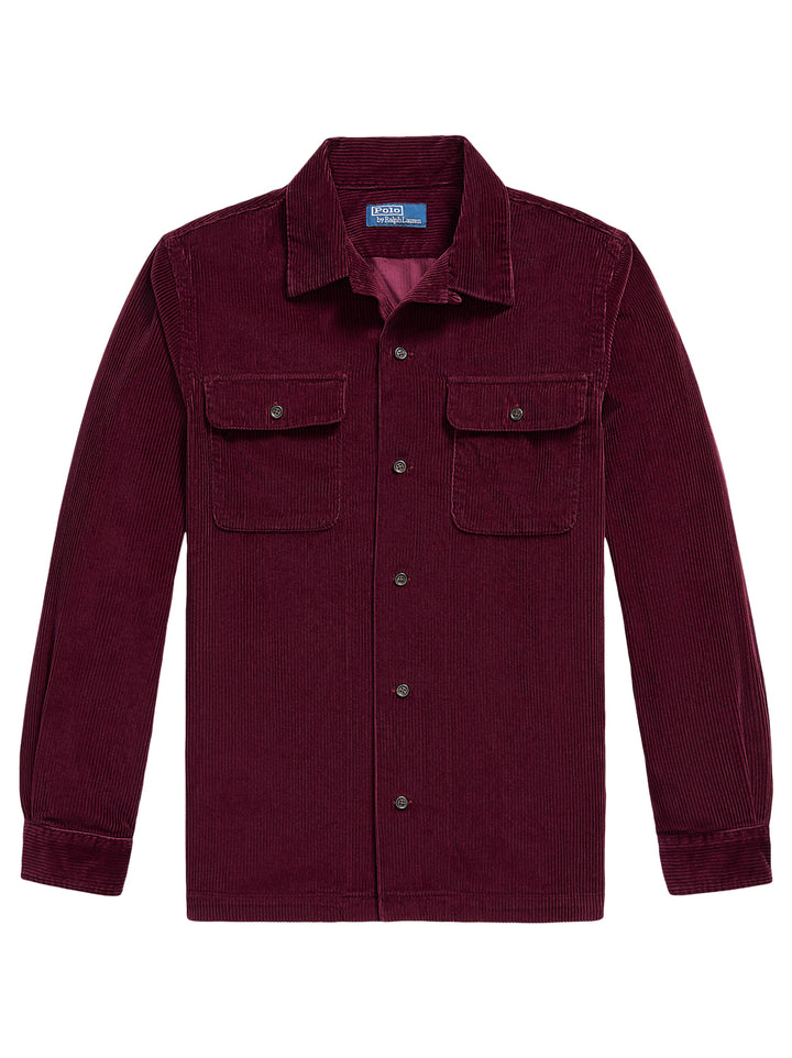 POLO Ralph Lauren Corduroy Shirt – Rood-100% katoen-HEREN SHIRTS-Rood