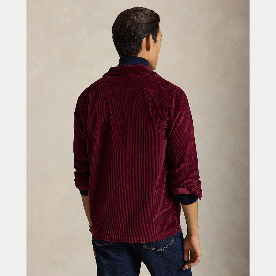 POLO Ralph Lauren Corduroy Shirt – Rood-100% katoen-HEREN SHIRTS-Rood