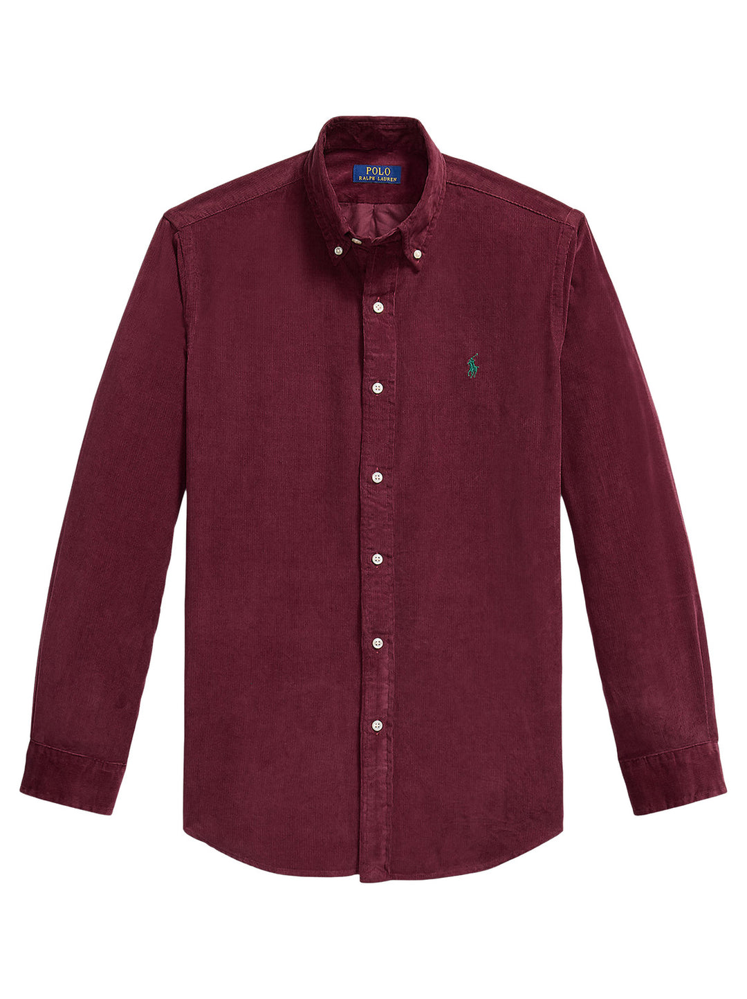 POLO Ralph Lauren Corduroy Shirt – Rood-100% katoen-HEREN SHIRTS-Rood