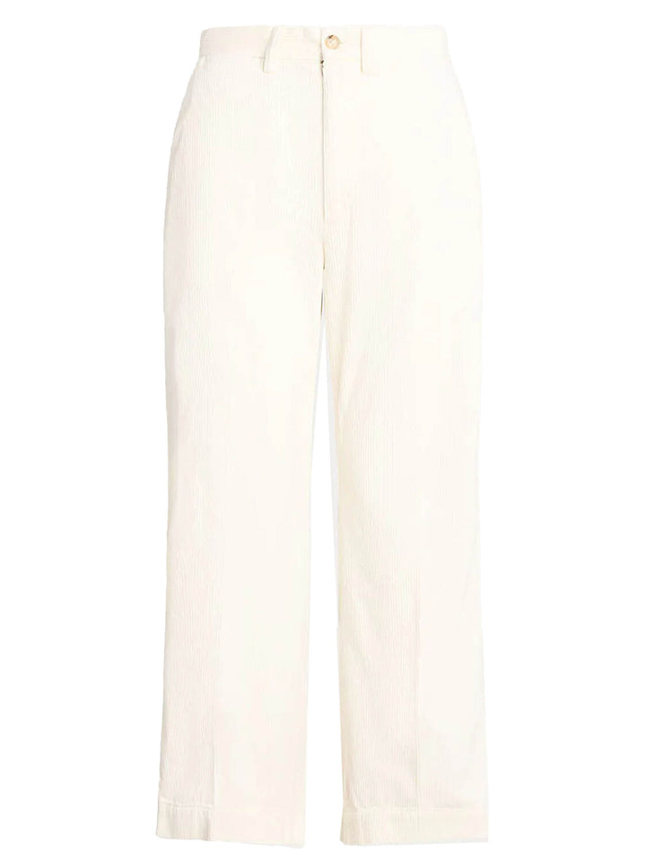 POLO Ralph lauren cropped broek corduroy-100% katoen-DAMES BROEKEN-Room