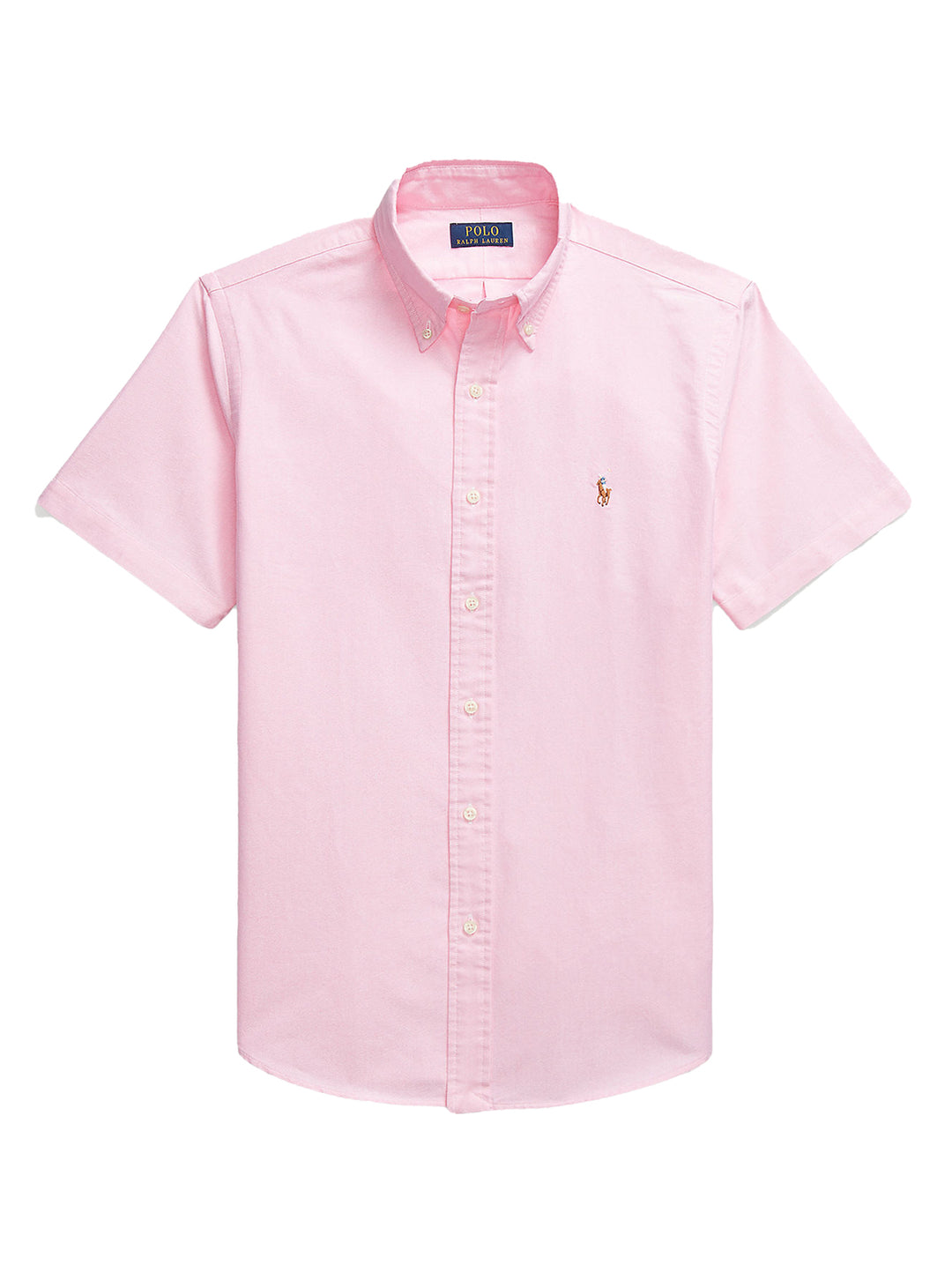 POLO Ralph Lauren Custom fit Oxford overhemd-100% katoen-HEREN SHIRTS-Roze