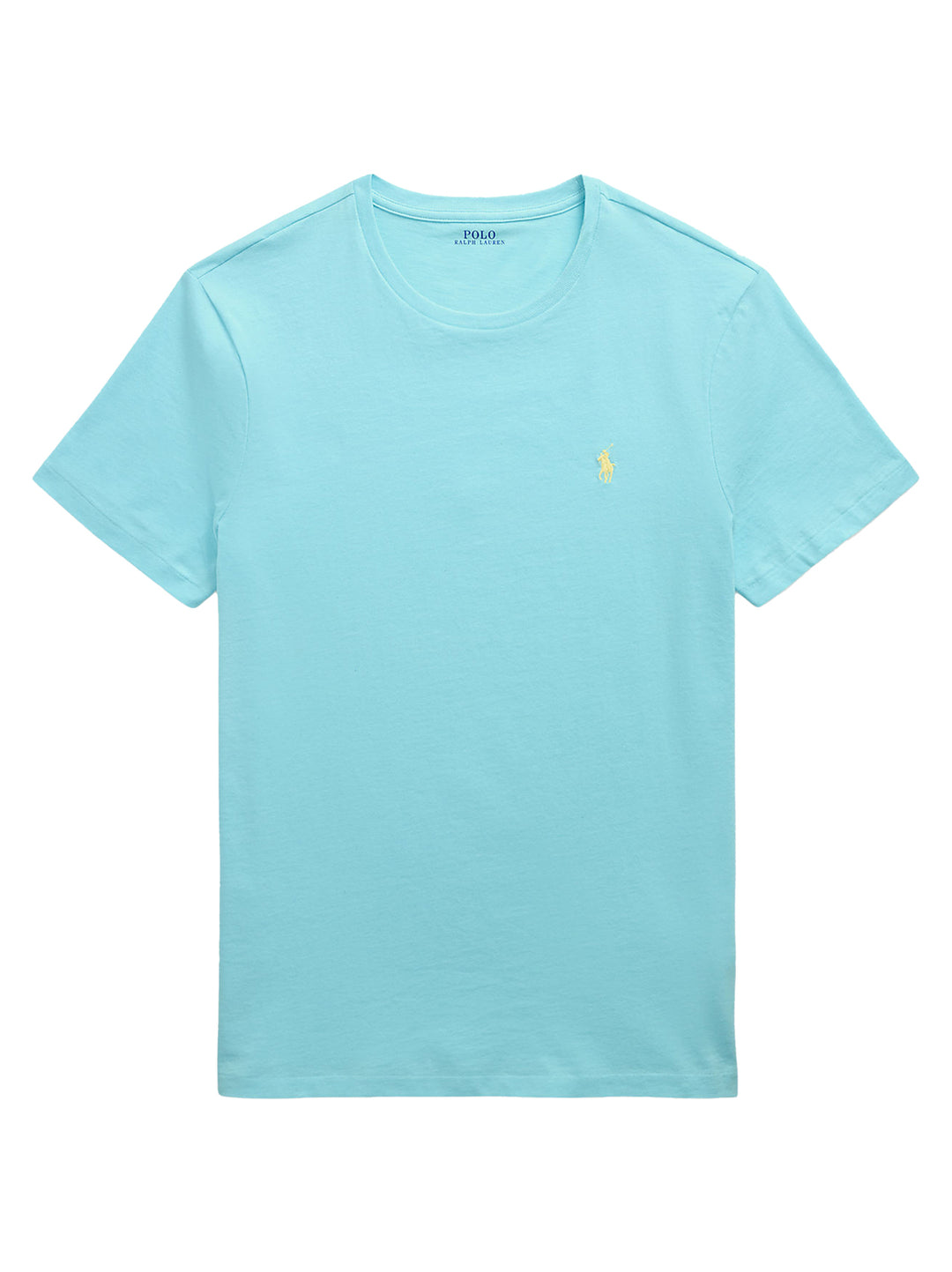 POLO Ralph Lauren custom slim jersey T-shirt -100% katoen-HEREN POLO'S & T-SHIRTS-Blauw