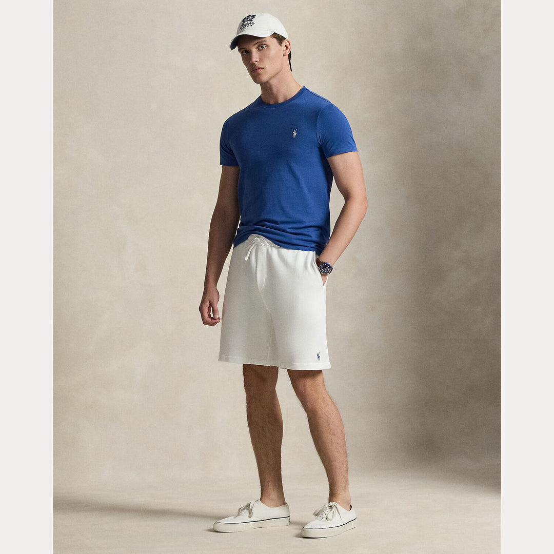 POLO Ralph Lauren Custom slim jersey T-shirt-100% katoen-HEREN POLO'S & T-SHIRTS-Blauw