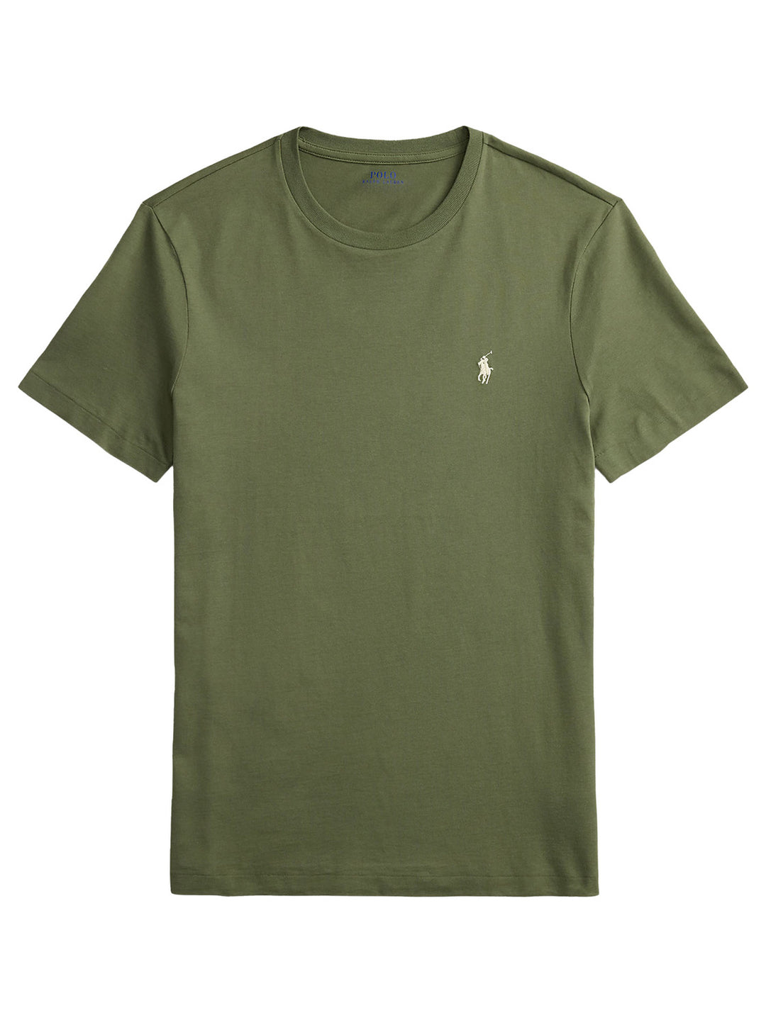 POLO Ralph Lauren Custom slim jersey T-shirt-100% katoen-HEREN POLO'S & T-SHIRTS-Groen