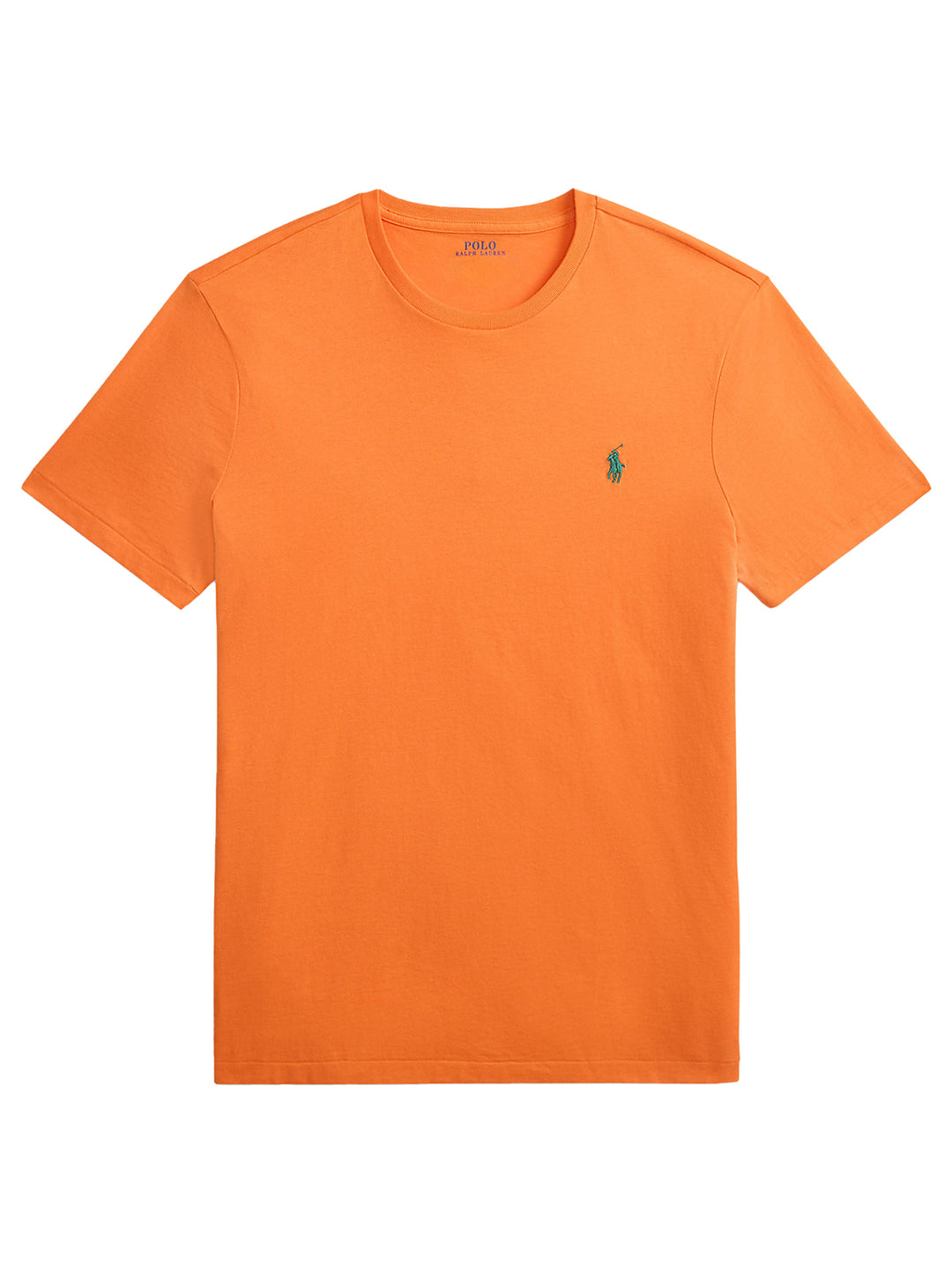 POLO Ralph Lauren Custom slim jersey T-shirt -100% katoen-HEREN POLO'S & T-SHIRTS-Oranje