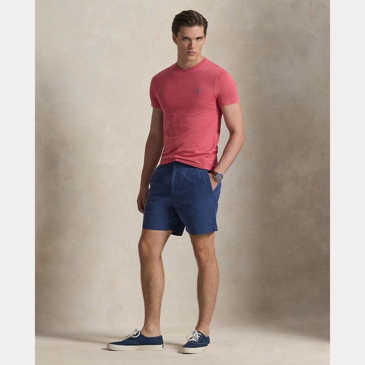 POLO Ralph Lauren Custom slim jersey T-shirt-100% katoen-HEREN POLO'S & T-SHIRTS-Rood
