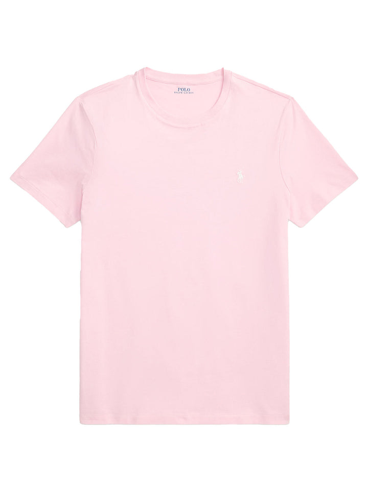 POLO Ralph Lauren Custom slim jersey T-shirt-100% katoen-HEREN POLO'S & T-SHIRTS-Roze