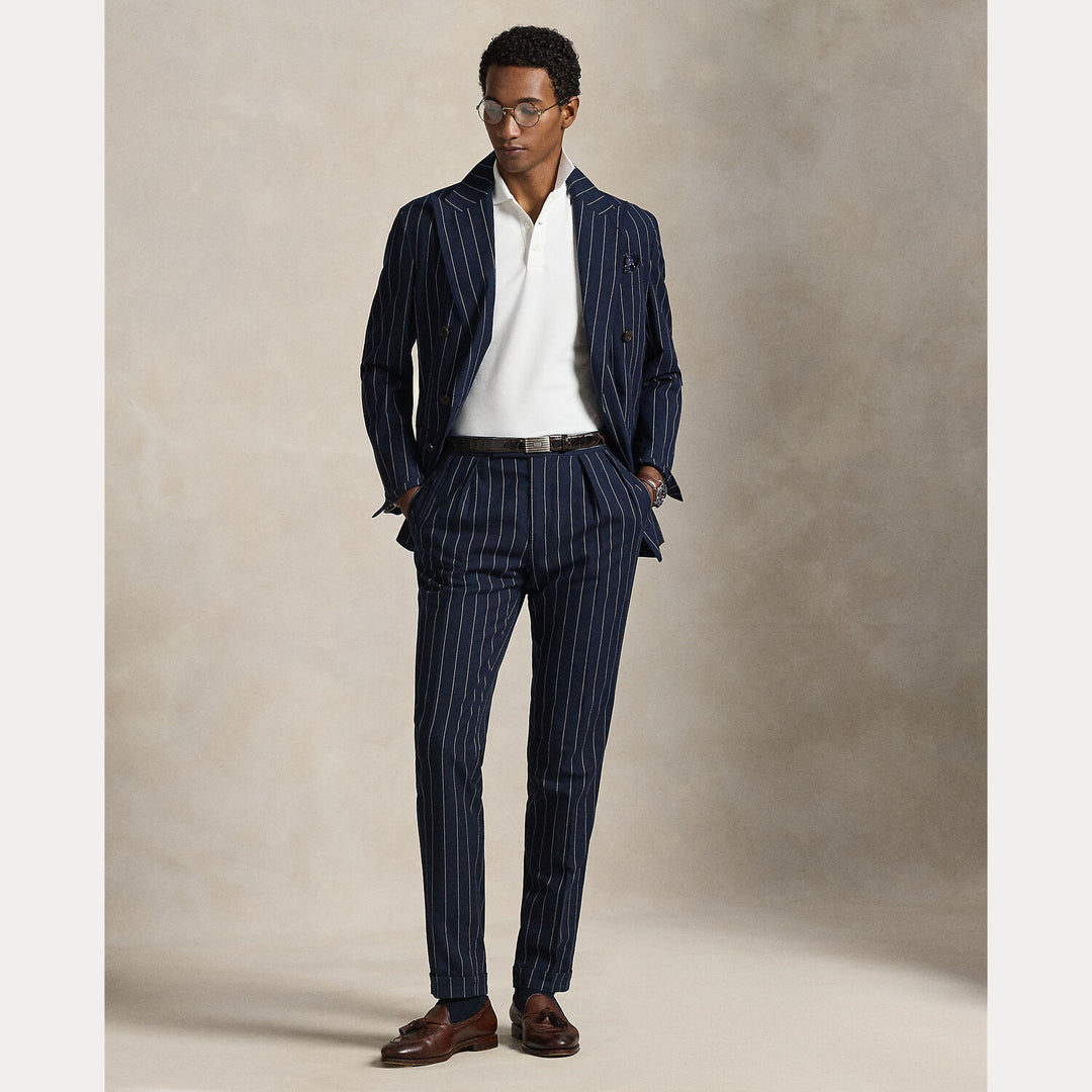 POLO Ralph Lauren Custom Slim Stretch Mesh Polo-100% katoen-HEREN POLO'S & T-SHIRTS-Wit