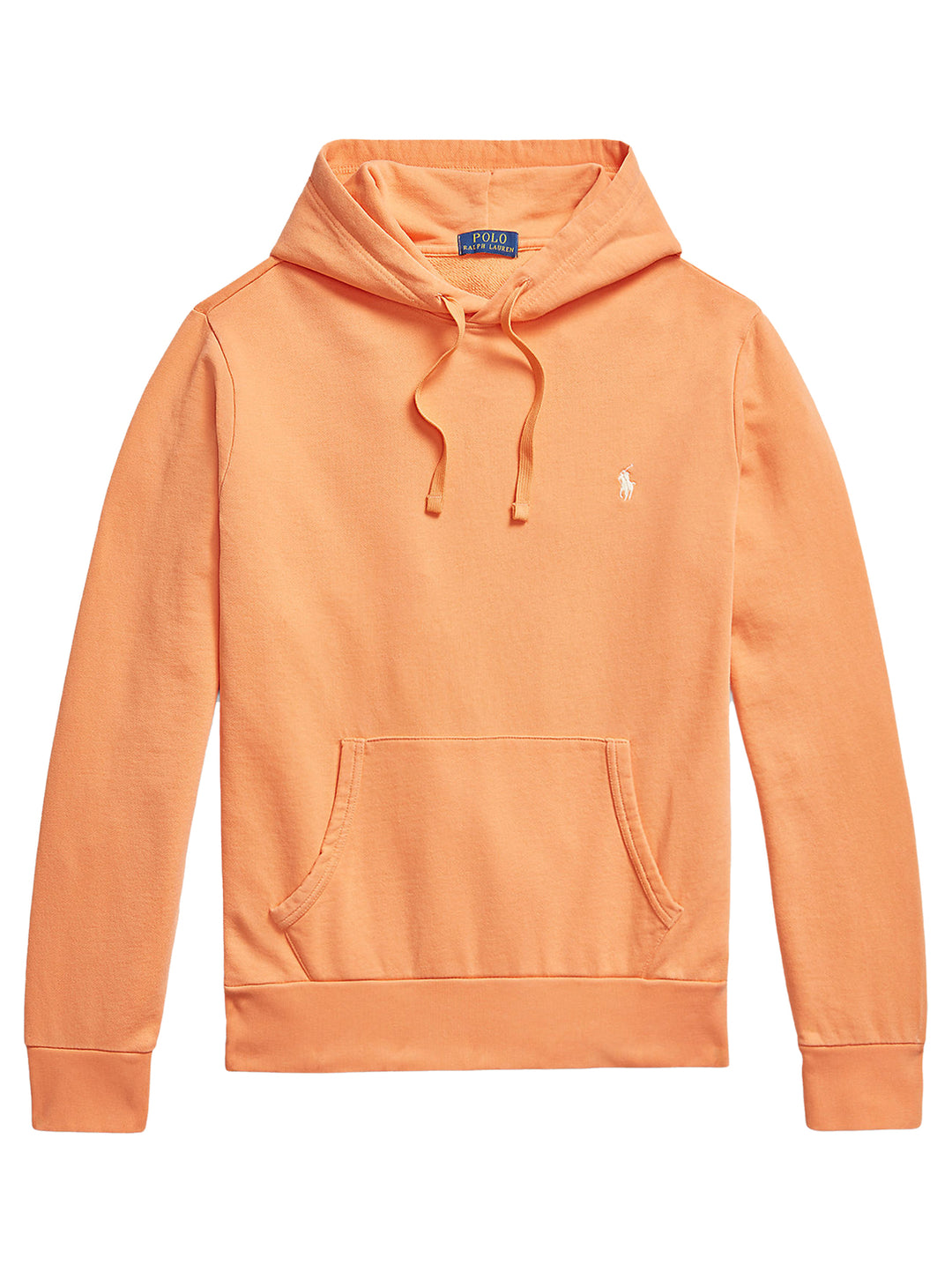 POLO Ralph Lauren fleece hoodie – Oranje-100% katoen-HEREN TRUIEN & VESTEN-Oranje