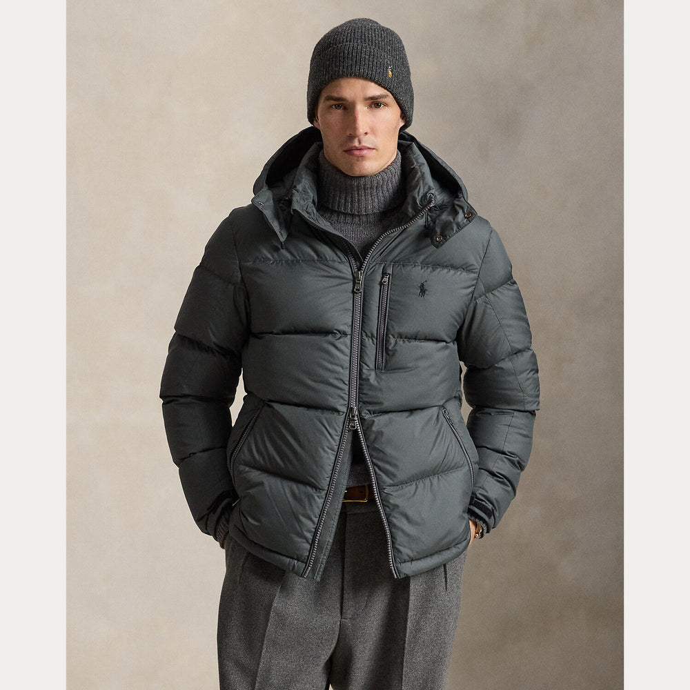 POLO Ralph Lauren Gorham Donsjas – Antraciet-100% polyester-HEREN JASSEN & JACKS-Antraciet