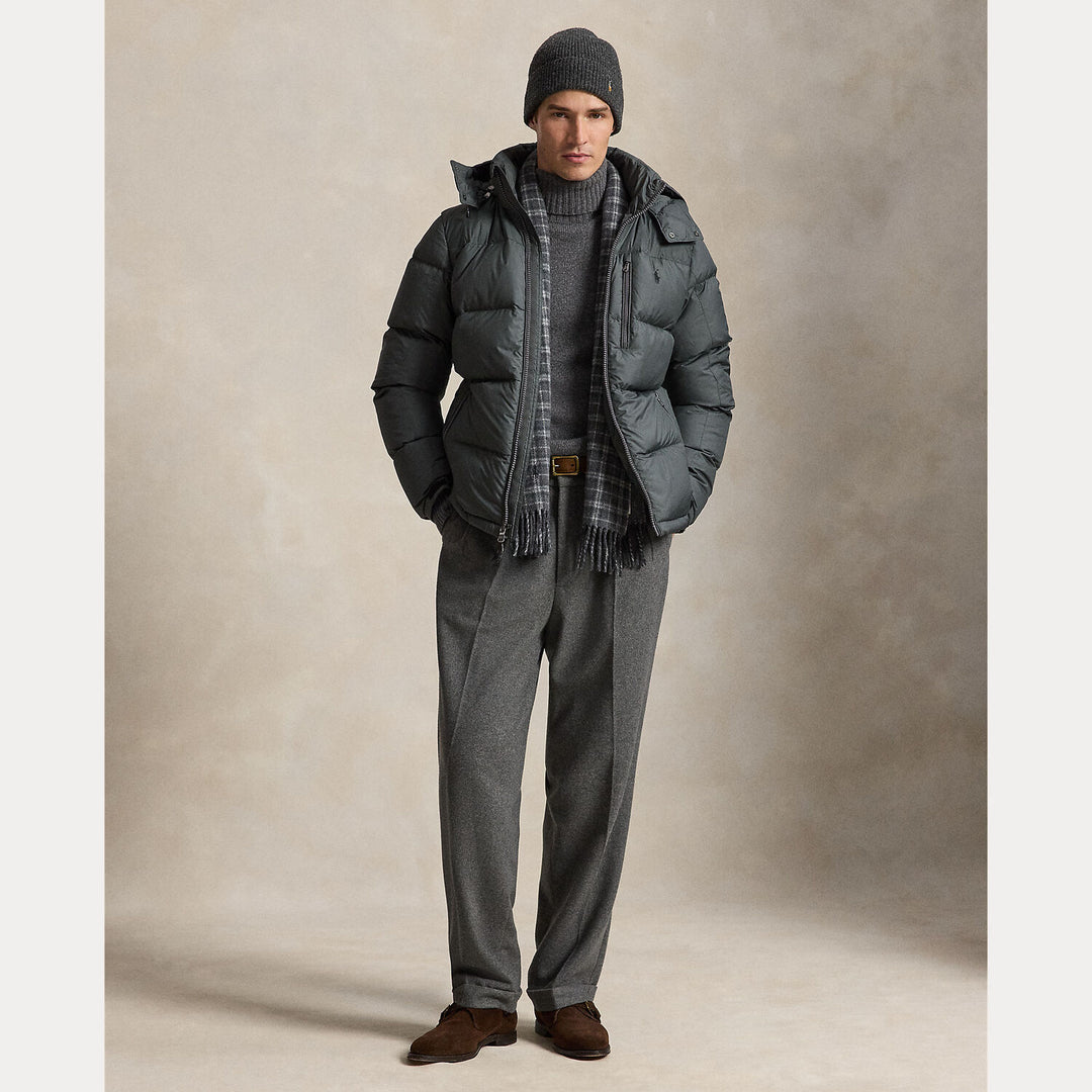 POLO Ralph Lauren Gorham Donsjas – Antraciet-100% polyester-HEREN JASSEN & JACKS-Antraciet