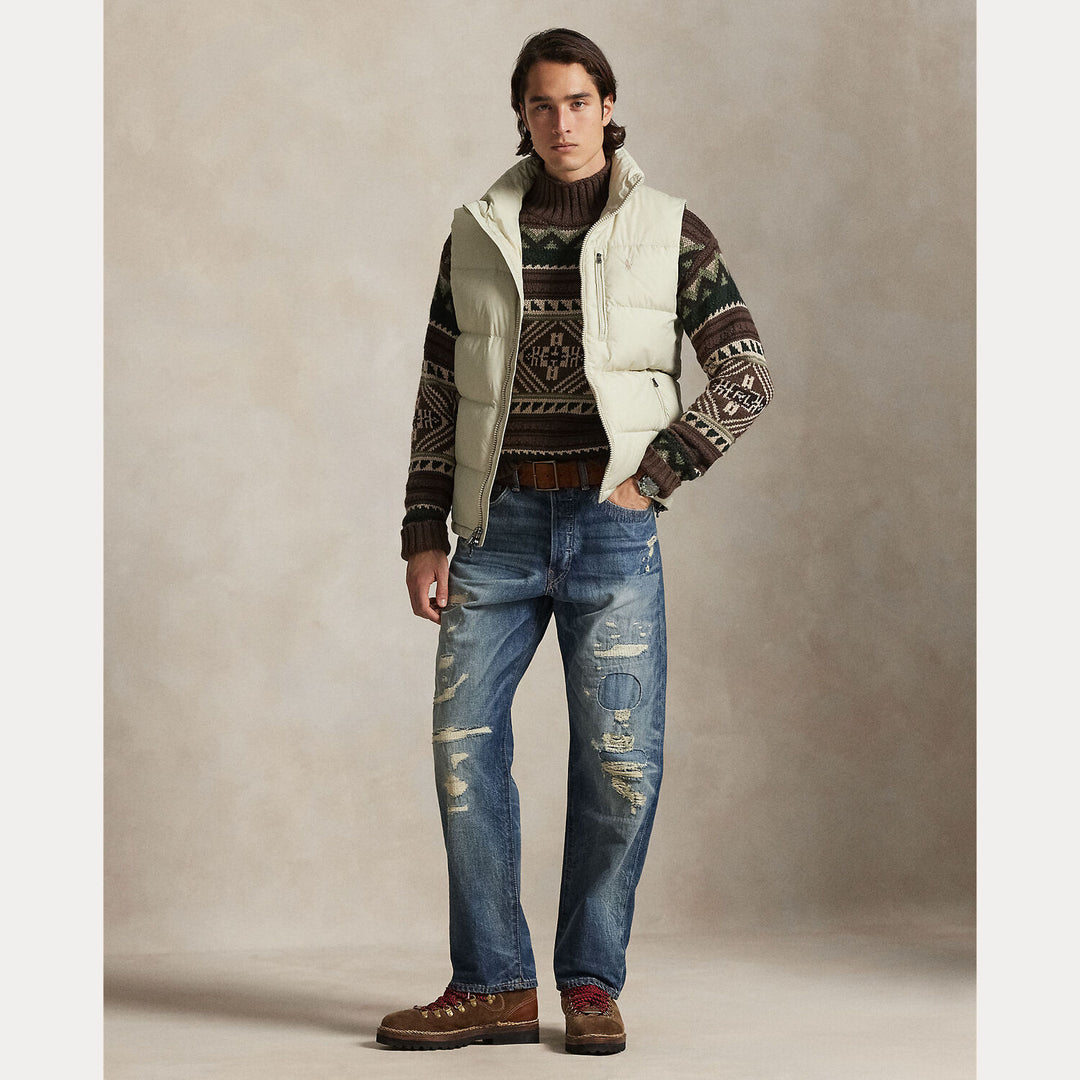 Polo Ralph Lauren Gorham Down Gilet – Crème-100% polyester-HEREN JASSEN & JACKS-Room