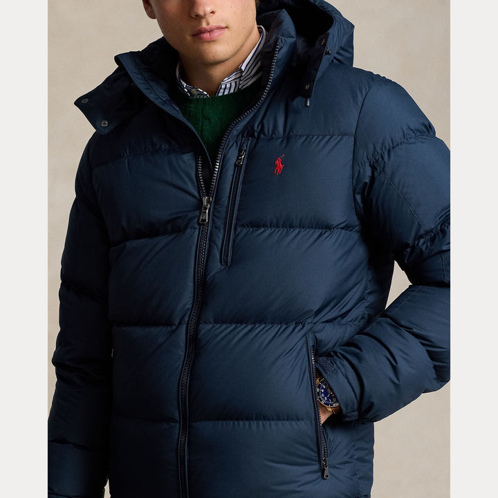 Polo Ralph Lauren Gorham Down Jacket – Blauw-100% polyester-HEREN JASSEN & JACKS-Blauw