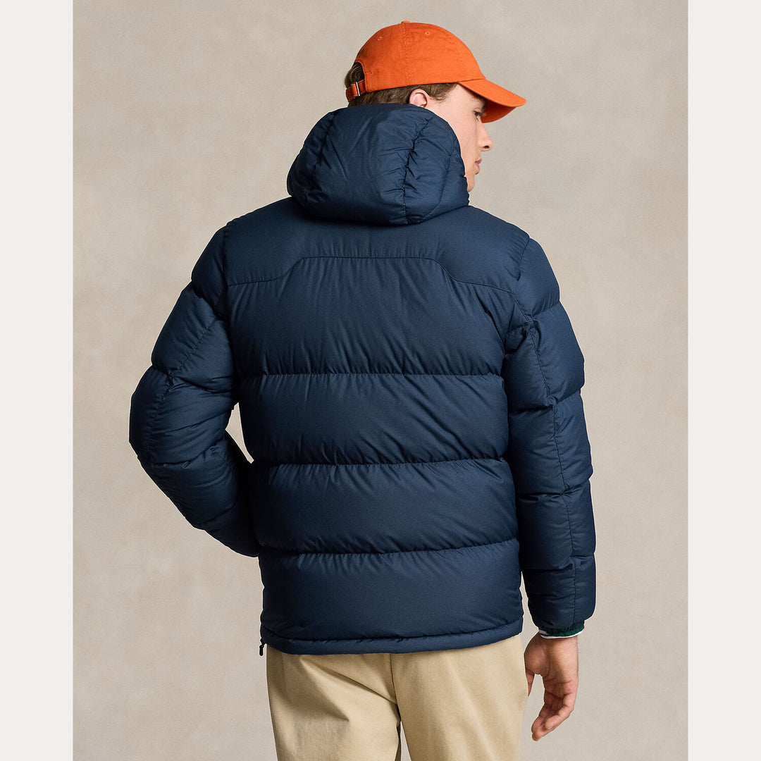 Polo Ralph Lauren Gorham Down Jacket – Blauw-100% polyester-HEREN JASSEN & JACKS-Blauw