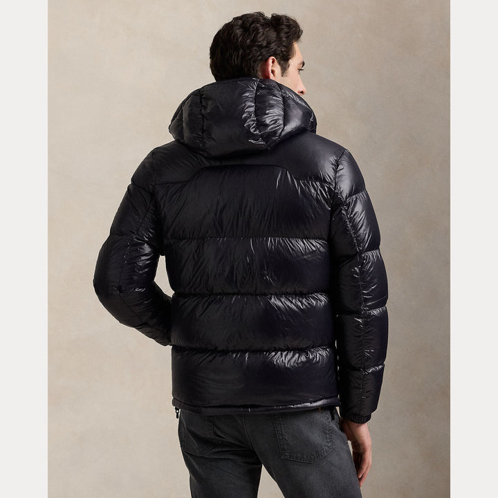 Polo Ralph Lauren Gorham Down Jacket – Zwart-100% polyester-HEREN JASSEN & JACKS-Zwart