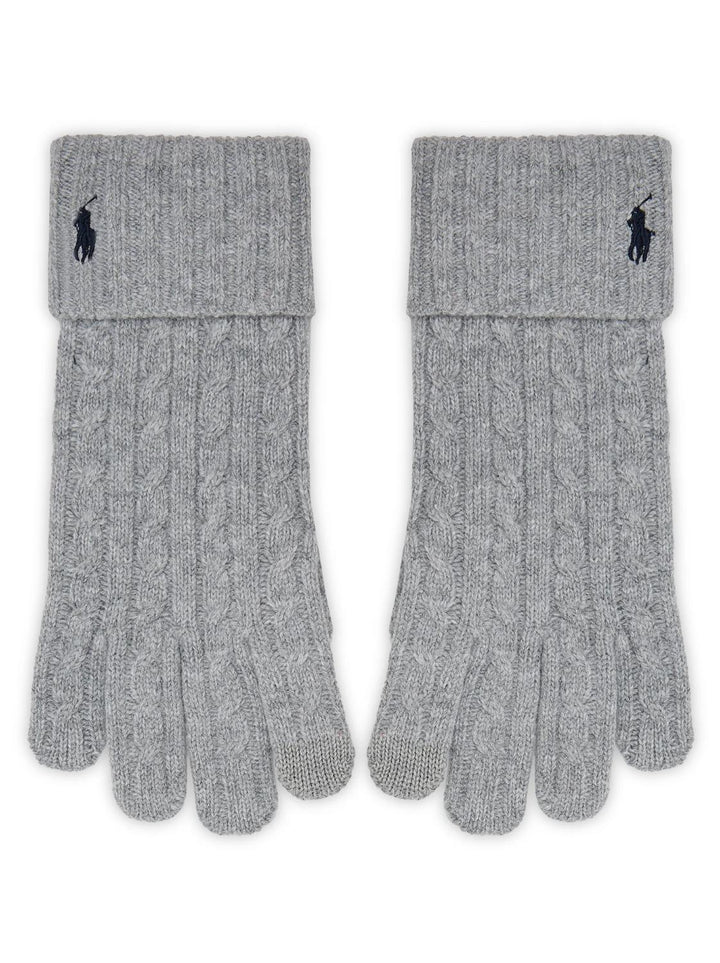 POLO Ralph Lauren handschoenen-80% wol, 20% polyamide-HEREN ACCESSOIRES-Grijs