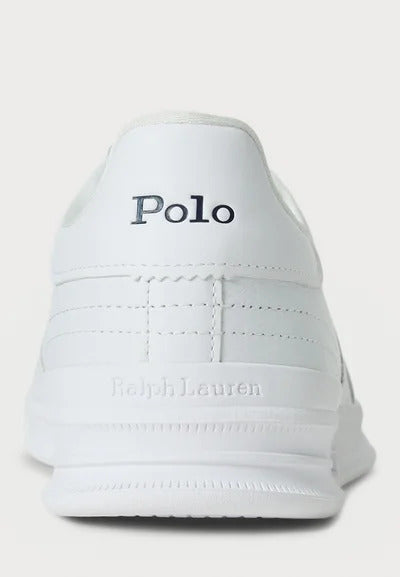 POLO Ralph Lauren heritage Aera leren sneaker-HEREN SCHOENEN & RIEMEN-Wit