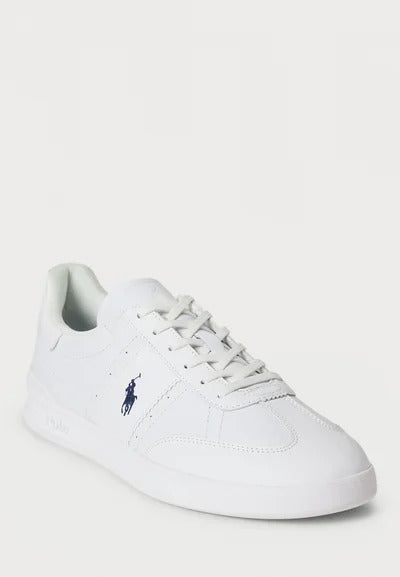 POLO Ralph Lauren heritage Aera leren sneaker-HEREN SCHOENEN & RIEMEN-Wit