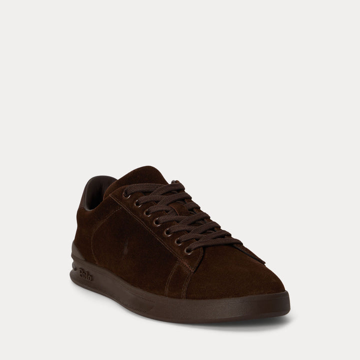 POLO Ralph Lauren Heritage Court Sneaker – Bruin-HEREN SCHOENEN & RIEMEN-Bruin