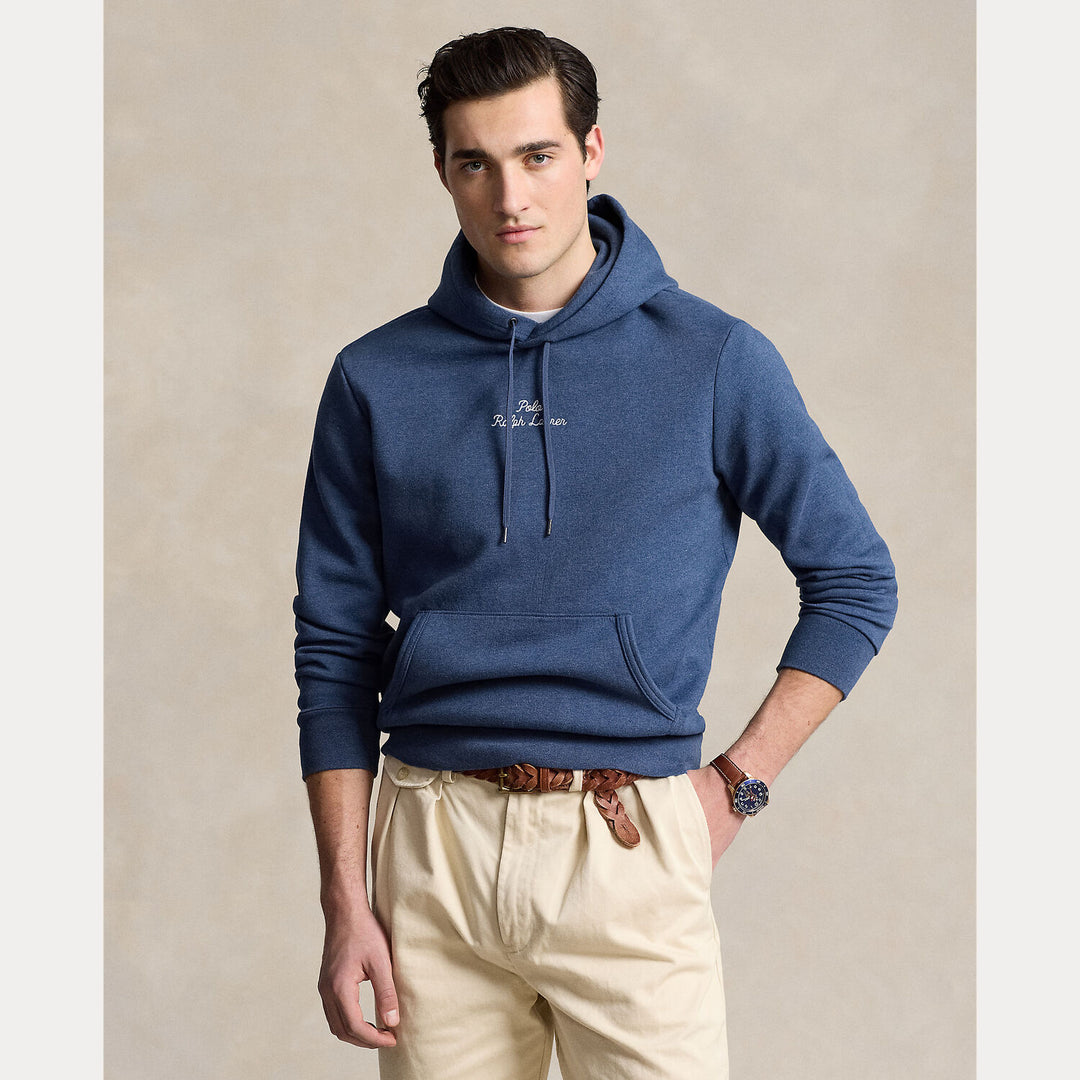 POLO Ralph Lauren hoodie navy-69% katoen, 31% polyester-HEREN TRUIEN & VESTEN-Blauw