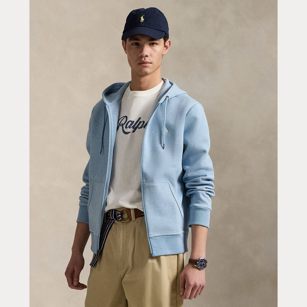 POLO Ralph Lauren hoodie vest-66% katoen, 34% polyester-HEREN TRUIEN & VESTEN-Blauw