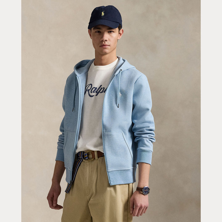 POLO Ralph Lauren hoodie vest-66% katoen, 34% polyester-HEREN TRUIEN & VESTEN-Blauw