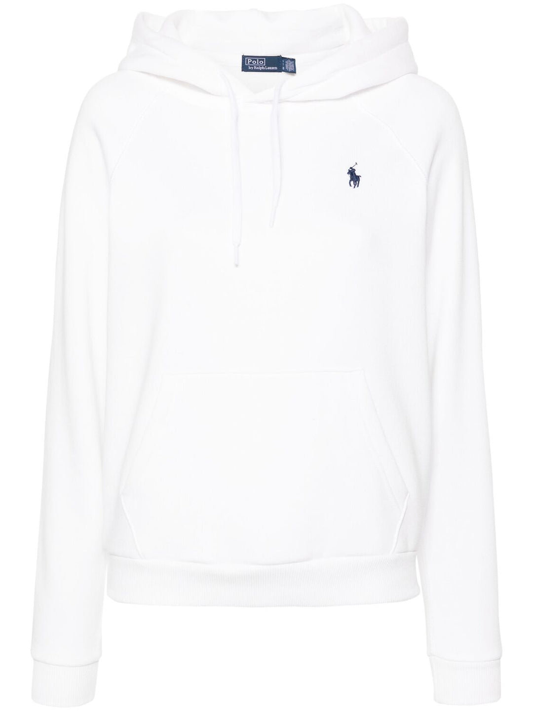 POLO Ralph Lauren hoodie wit-Model: 83% katoen, 17% polyester.-DAMES TRUIEN & VESTEN-Wit