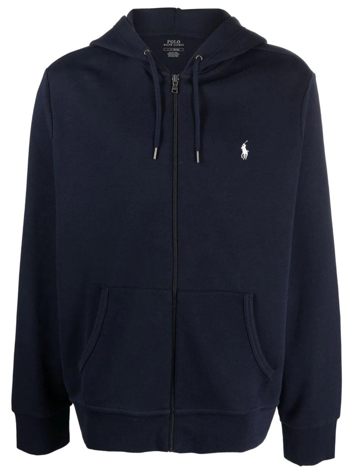POLO Ralph Lauren hoody-66% katoen, 34% polyester-HEREN TRUIEN & VESTEN-Blauw