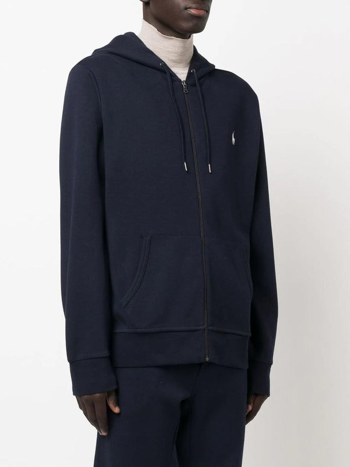 POLO Ralph Lauren hoody-66% katoen, 34% polyester-HEREN TRUIEN & VESTEN-Blauw