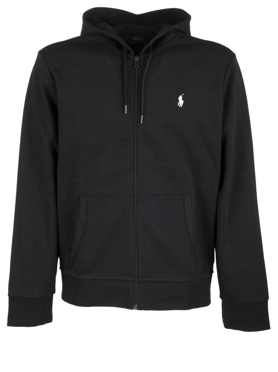 POLO Ralph Lauren hoody-66% katoen, 34% polyester-HEREN TRUIEN & VESTEN-Zwart