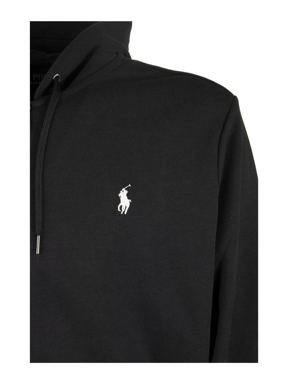 POLO Ralph Lauren hoody-66% katoen, 34% polyester-HEREN TRUIEN & VESTEN-Zwart
