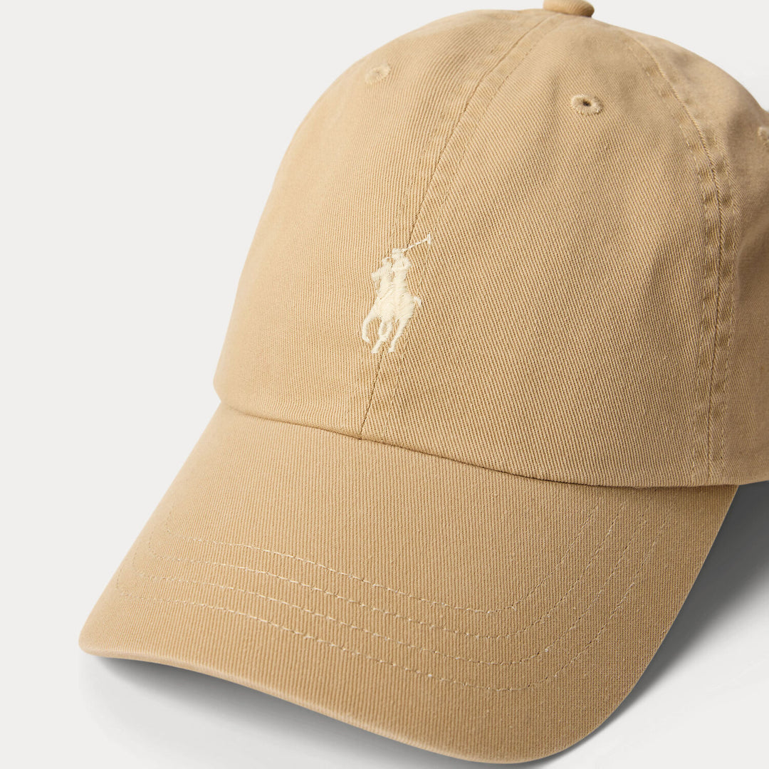 POLO Ralph Lauren Iconic Cotton Chino Pet – Beige-100% katoen-HEREN ACCESSOIRES-Beige