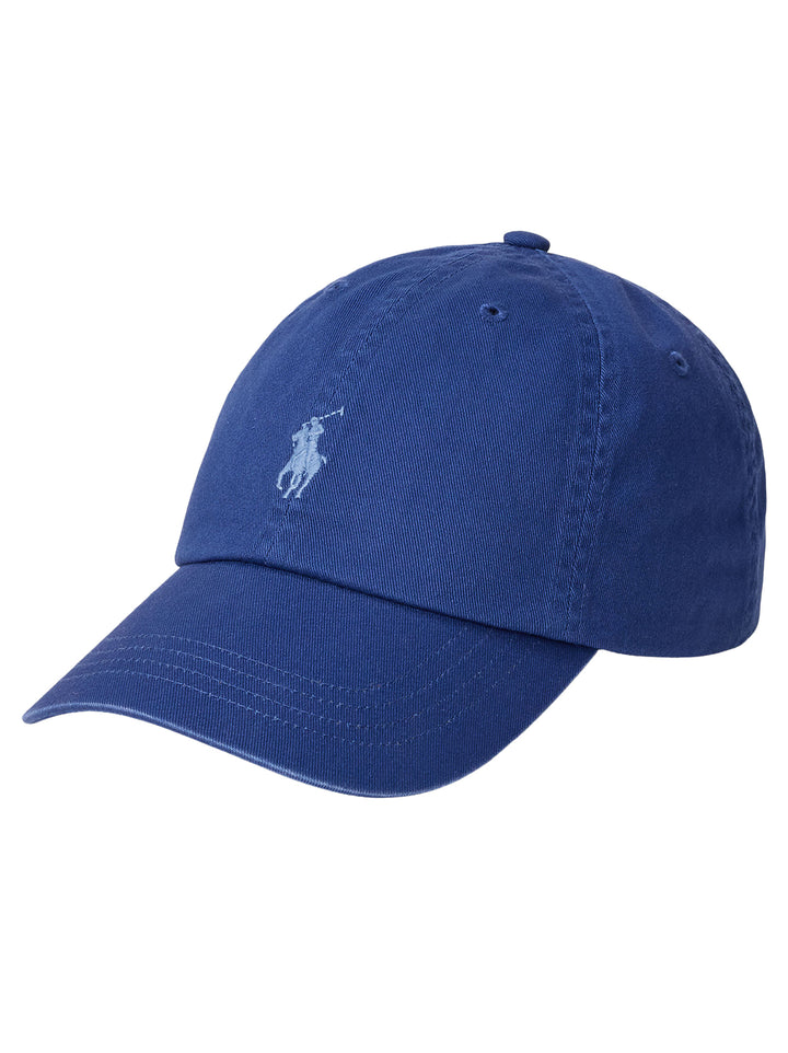  POLO Ralph Lauren Iconic Cotton Chino Pet – Blauw-100% katoen-HEREN ACCESSOIRES-Blauw