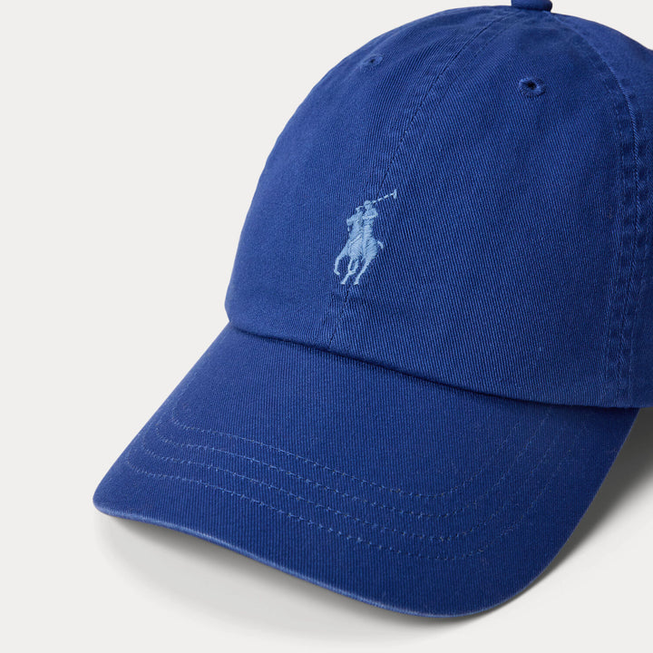  POLO Ralph Lauren Iconic Cotton Chino Pet – Blauw-100% katoen-HEREN ACCESSOIRES-Blauw