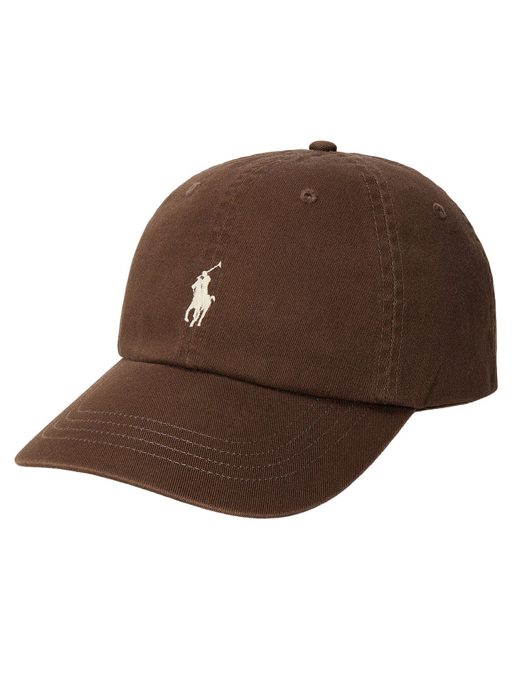 POLO Ralph Lauren Iconic Cotton Chino Pet – Bruin-100% katoen-HEREN ACCESSOIRES-Bruin