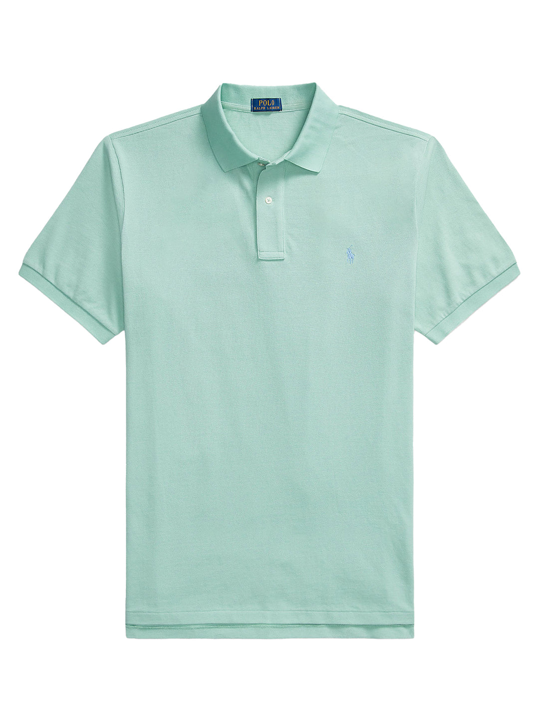 POLO Ralph Lauren Iconic Mesh Polo Shirt – Groen-100% katoen-HEREN POLO'S & T-SHIRTS-Groen